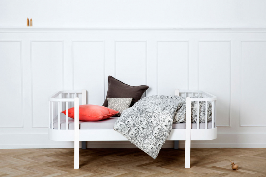Oliver Furniture Wood Juniorsäng Vit