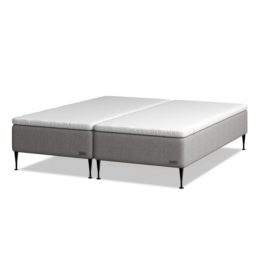 Ekens Entré Sänpaket Grå 180x200 cm (delad bäddmadrass) i gruppen Senge / Boxmadrasser / Boxmadrasser 180 cm / Boxmadrasser 180x200 cm hos Sängvaruhuset Elgen (21V5995014_pkt01)
