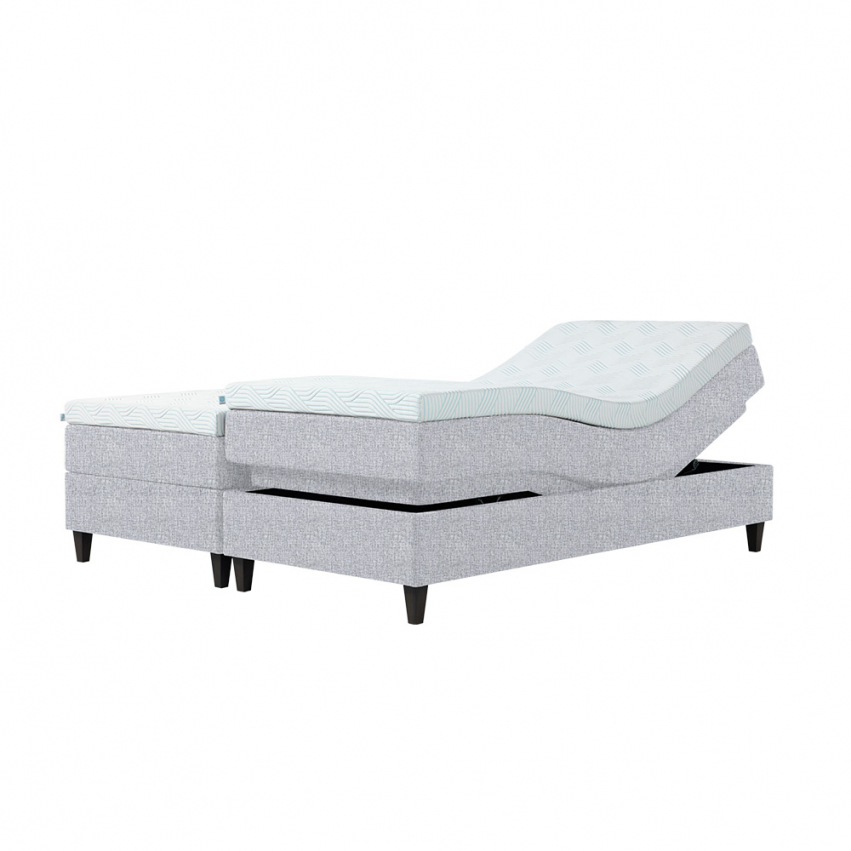 Tempur Promise Säädettävä sänky Pro Luxe (10 cm) Smartcool 160x200 cm ryhmässä Sängyt / Kaikki sängyt / Säädettävät sängyt / Säädettävä sänky 160x200 cm @ Sängvaruhuset Elgen (2837211090200001)