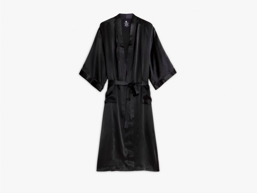 Carpe Diem Beds Kimono Mullbärssilke svart