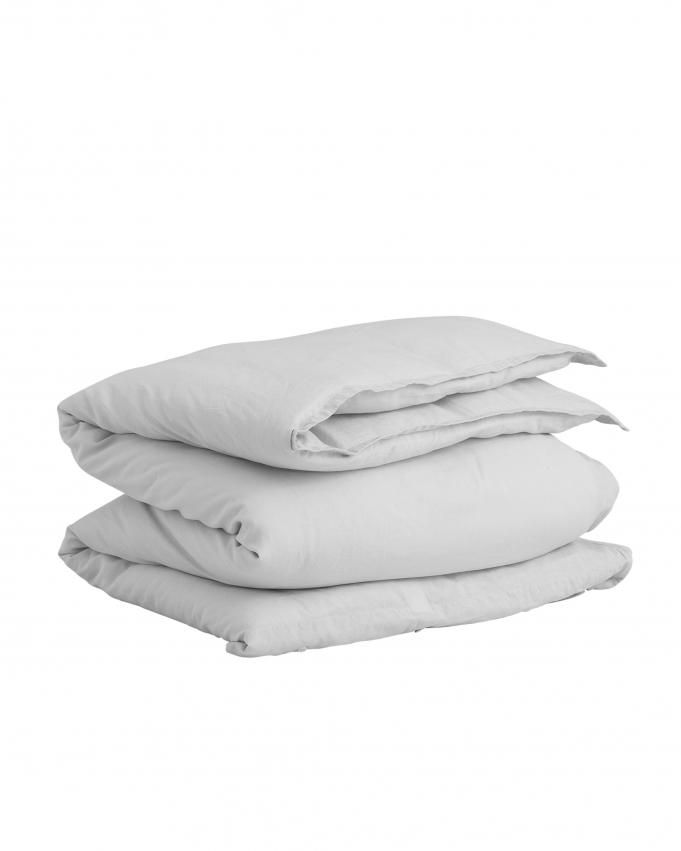 GANT Home Cotton Linen Påslakan Light Grey i gruppen Sängkläder / Varumärken / Gant Home / Gant utf hos Sängvaruhuset Elgen (851025902_1170)