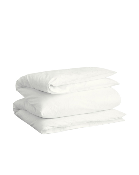 GANT Home Jacquard paisleymönstrat påslakan Vit 220x200 cm