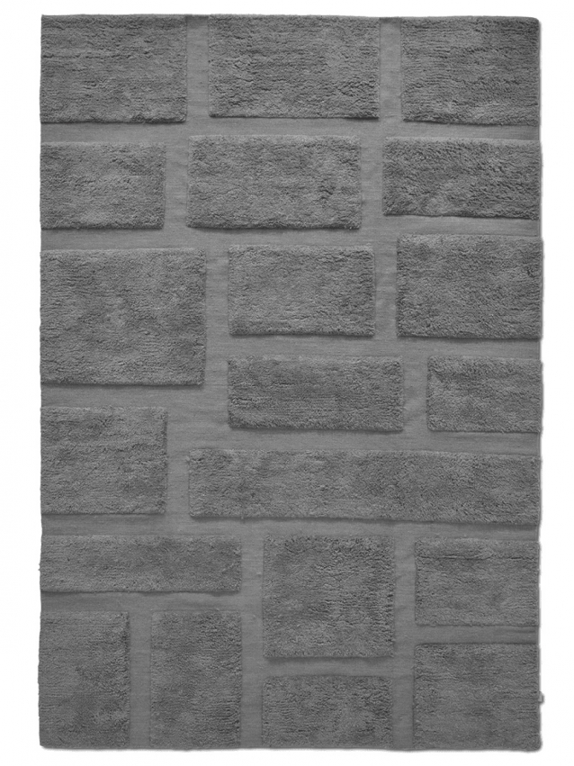 Classic Collection Tæppe Bricks Grey i gruppen Tilbehør / Tæpper hos Sängvaruhuset Elgen (BR104GY00)