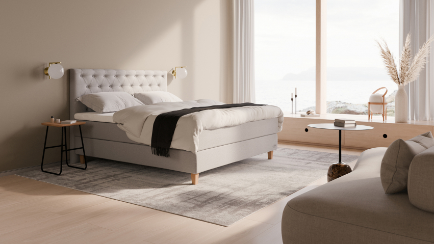 Jensen Ambassadör+ Jenkkisängyt ryhmässä Sängyt / Jenkkisängyt / Jenkkisängyt 180 cm @ Sängvaruhuset Elgen (QC6030444901)