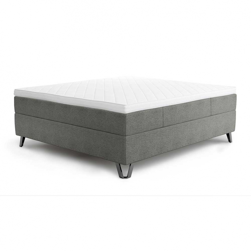 Jensen Prestige Kontinentalsäng Dark Grey 210x210 cm i gruppen Sängar / Alla Sängar / Sängar 210 cm / Sängar 210x210 cm hos Sängvaruhuset Elgen (QC6910366901)