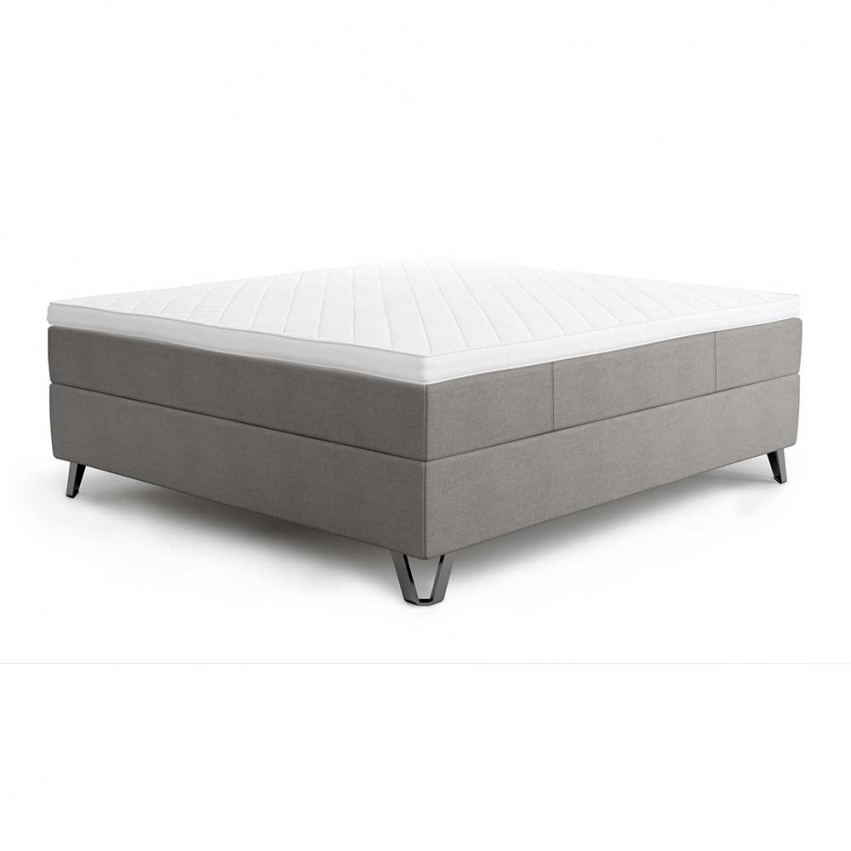 Jensen Prestige Kontinentalsäng Light Grey 160x210 cm i gruppen Sängar / Alla Sängar / Sängar 160 cm / Sängar 160x210 cm hos Sängvaruhuset Elgen (QC6910372101)