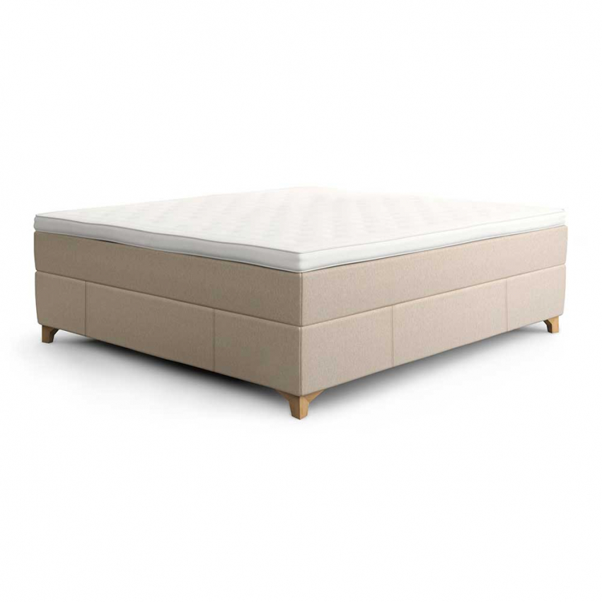 Jensen Supreme Kontinentalseng Natural Beige 180x210 cm i gruppen Senge / Alle Senge / Kontinentalsenge / Kontinentalsenge 180 cm hos Sängvaruhuset Elgen (QC7010682101)