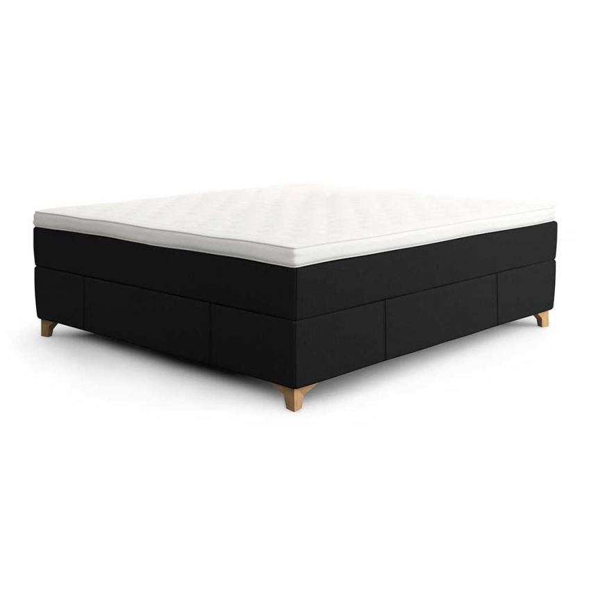 Jensen Supreme Jenkkisänky Evening Anthracite 160x210 cm ryhmässä Sängyt / Jenkkisängyt / Jenkkisängyt 160 cm / Jenkkisängyt 160x210 cm @ Sängvaruhuset Elgen (QC7010698701)