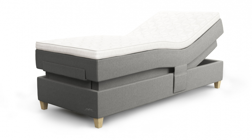 Jensen Supreme Ställbar Säng 120x200 cm fast