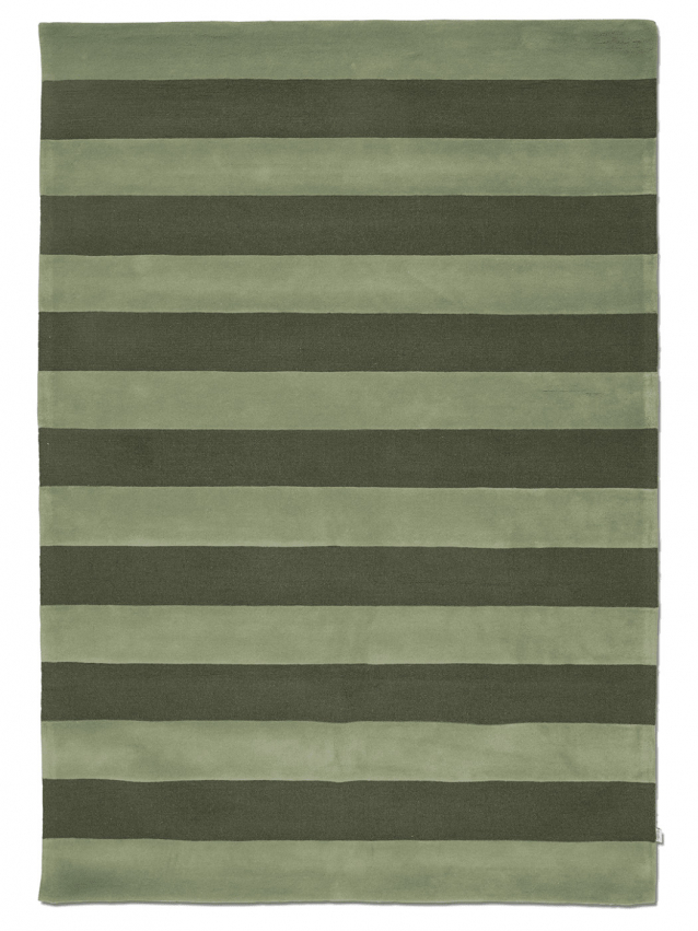 Classic Collection Matta Stripe Boucle Grön 170x230 cm