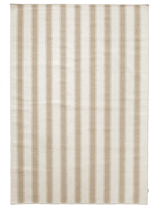 Classic Collection Tæppe Stripes Off white/Natur i gruppen Tilbehør / Tæpper hos Sängvaruhuset Elgen (ST104OWN00)