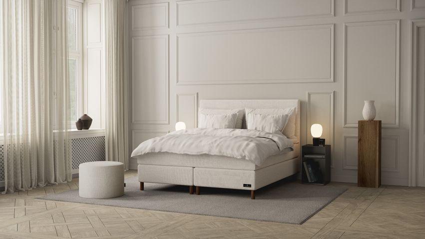 Carpe Diem Beds Sandö Sängpaket i gruppen Sängar / Kontinentalsängar / Kontinentalsängar 180 cm / Kontinentalsängar 180x200 cm hos Sängvaruhuset Elgen (Sando_pkt180dgrey)