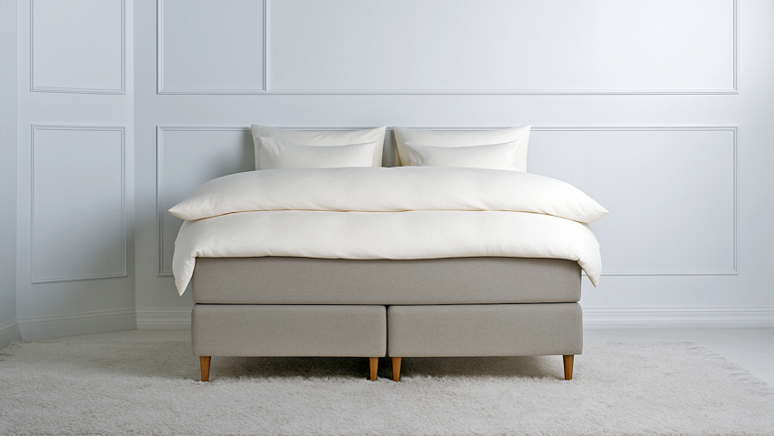 Winga Premium Kontinentalsäng Beige 160 i gruppen Sängar / Sängmärken / Winga hos Sängvaruhuset Elgen (V287002901)