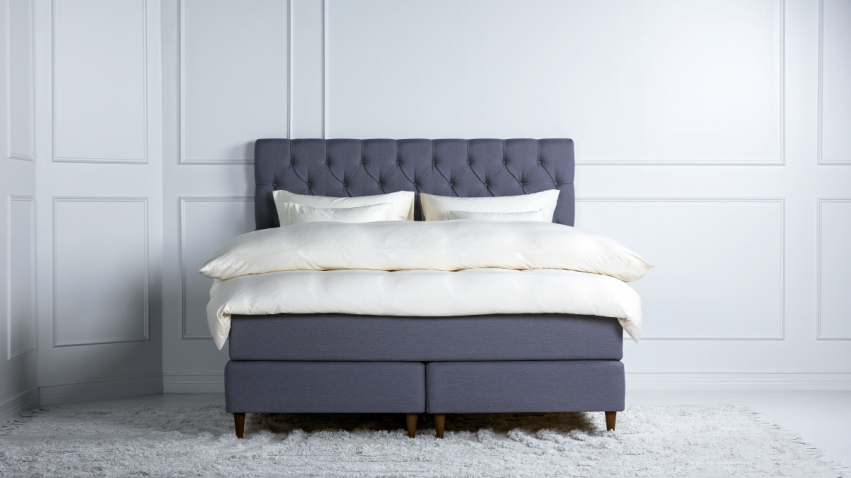 Winga Premium Kontinentalsäng Blå 180