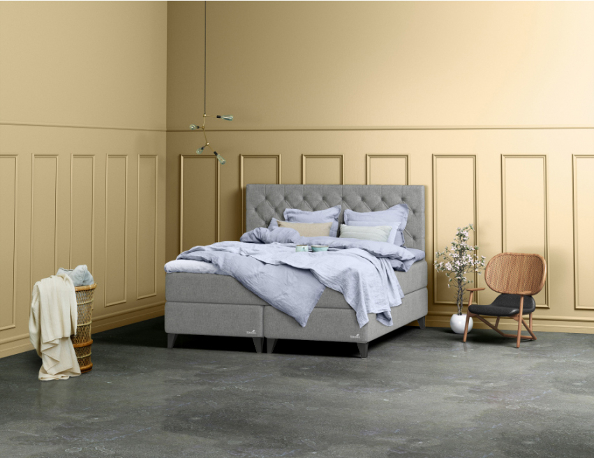 Ekens Entré Kontinental Sängpaket i gruppen Sängar / Alla Sängar / Kontinentalsängar / Storlekar (Bredd) / Kontinentalsängar 160 cm / Kontinentalsängar 160x200 cm hos Sängvaruhuset Elgen (VK2016029_pkt03)