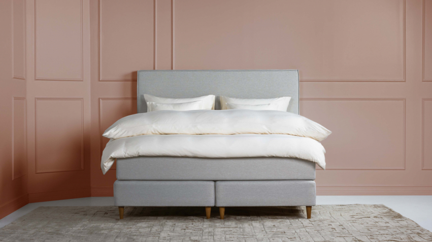 Winga Ikon Kontinentalsäng Grå 120 i gruppen Sängar / Kontinentalsängar / Kontinentalsängar 120 cm / Kontinentalsängar 120x200 cm hos Sängvaruhuset Elgen (VK213402001)