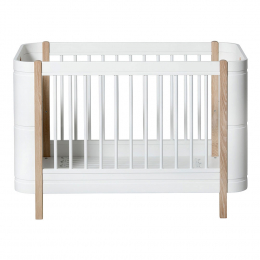 Oliver Furniture Wood Mini Vit/Ek inkl junior kit