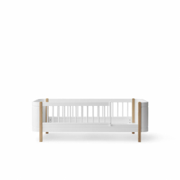 Oliver Furniture Wood Mini Juniorseng Hvid/Eg