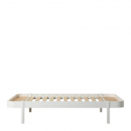 Oliver Furniture Wood Lounger Bed vit 90 cm