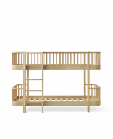 Oliver Furniture Wood Original Våningssäng Låg Ek