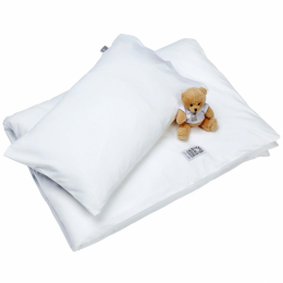 Beach House Baby Bedding Plain Påslakanset