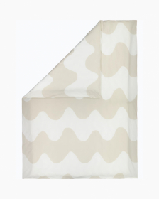 Marimekko Påslakan Lokki white/Beige 150x210 cm