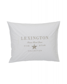Lexington Hotel Collection Embroidery Tyynyliina White/ Beige 50x60 cm