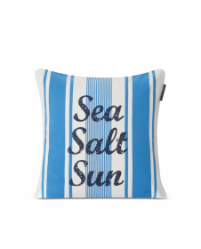 Lexington Striped Sea Salt Sun Organic Cotton Tyynynpäällinen