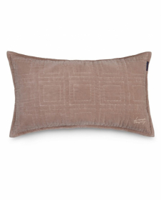 Lexington Graphic Quilted Organic Cotton Velvet Kuddfodral 50x90 cm