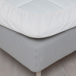 Hoie Jersey Dra-på-Lakan Vit