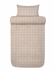 Hoie Påslakanset Eddie Dämpad Beige 150x210 cm
