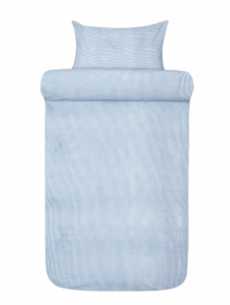 Hoie Påslakanset Lykke Denimblå 150x210 cm