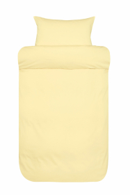 Hoie Påslakanset Harmoni Ljusgul 150x210 cm