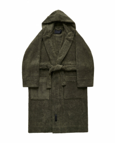 Magniberg Gelato Bathrobe Terry Olive Green
