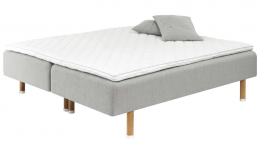 Carpe Diem Beds Koster Luxury Light Grey 140x210 cm