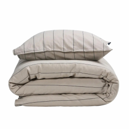  Gripsholm Påslakanset Linneblandning beige 150x210 cm