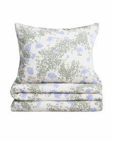 Garbo & Friends Påslakanset Muslin Plumbago 150x210 cm