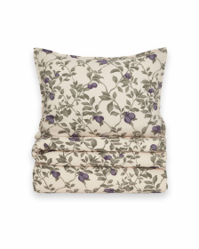 Garbo & Friends Påslakanset Muslin Plum 150x210 cm
