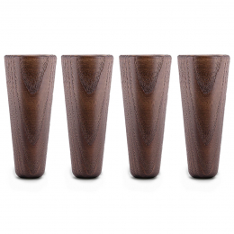 Hilding Sängben Rund Konad rökt Ask