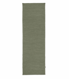 Classic Collection Gångatta Plain Grön 80x250 cm