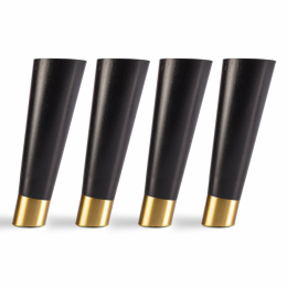 Hilding Sengeben Lutende Sort Eg/mässing 12 cm