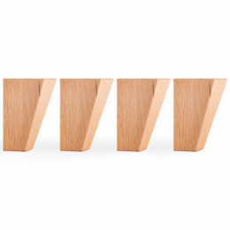 Hilding Sengeben Træ svungent 12 cm