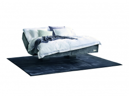 Carpe Diem Beds Vindö Ställbar Säng Luxury Light Grey 90x210 cm