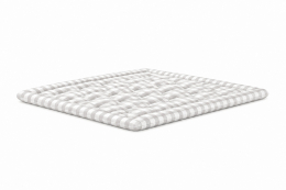 Hästens Bäddmadrass BJX Luxury 160x200 cm Silver Grey Check (Outletprodukt)