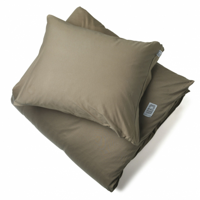 Beach House Dynebetræk Plain Coffee