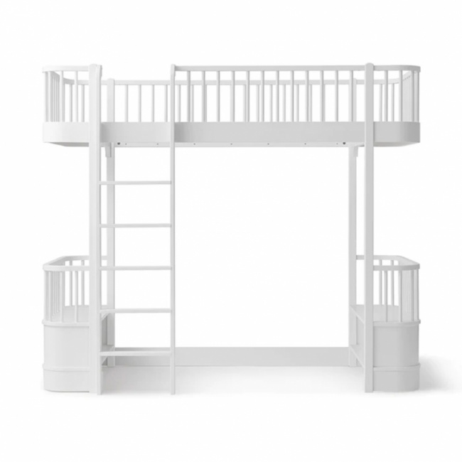 Oliver Furniture Wood Original Loftsäng Vit