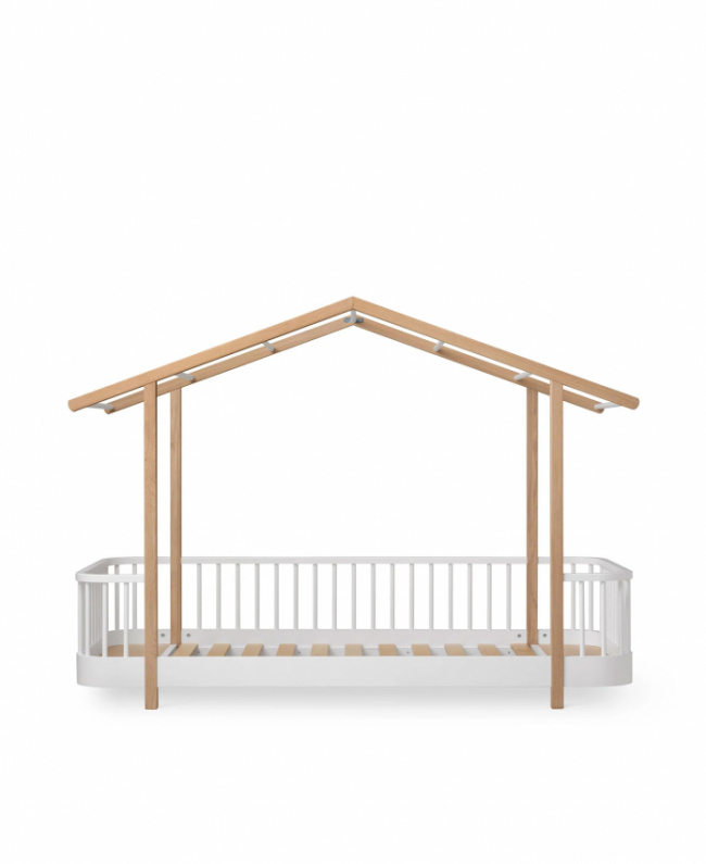 Oliver Furniture Wood Original Hussäng Vit/Ek