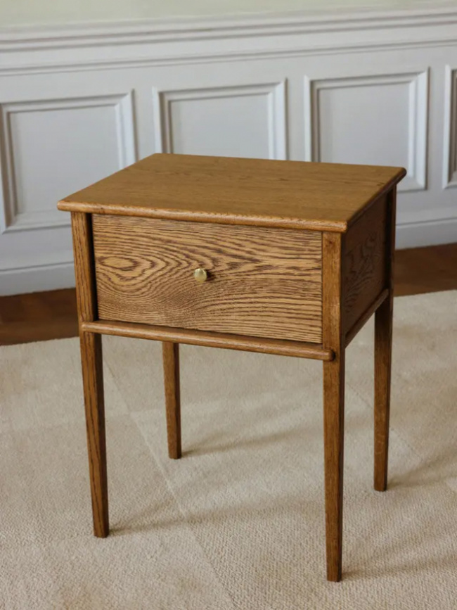 Mille Notti Luca Sängbord Brun