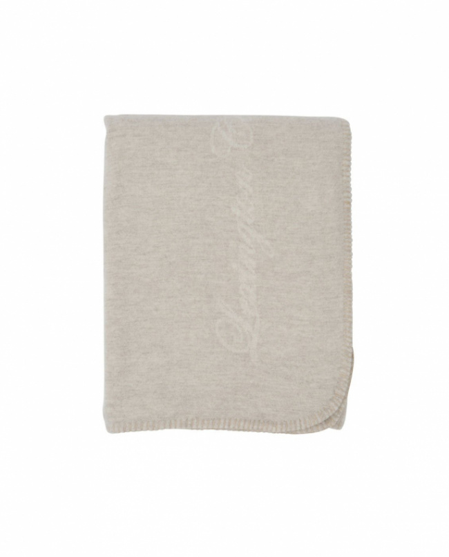 Lexington Hotel Collection Blanket Vit/ Beige