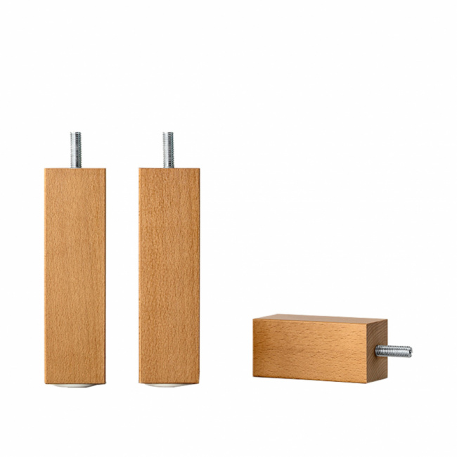 Hästens Sengeben Firkantet Bøg